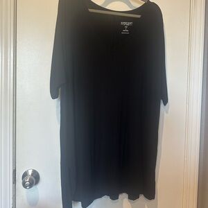 Favorite V-Neck Super Soft Jersey Tunic Tee NWOT